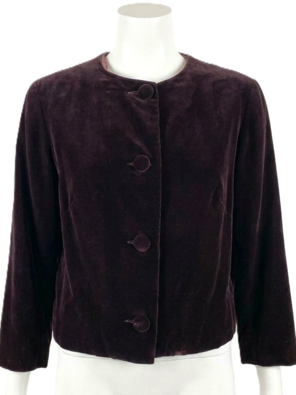 Vintage 60s Roth-Le Cover California Cropped Velvet Jacket | Union Label